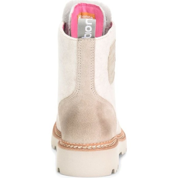 BIONICA DARLENE ITALIAN   SUEDE LEATHER WATERPROOF BOOTS MOONSTONE NWT SZ 6.5 - Picture 8 of 15